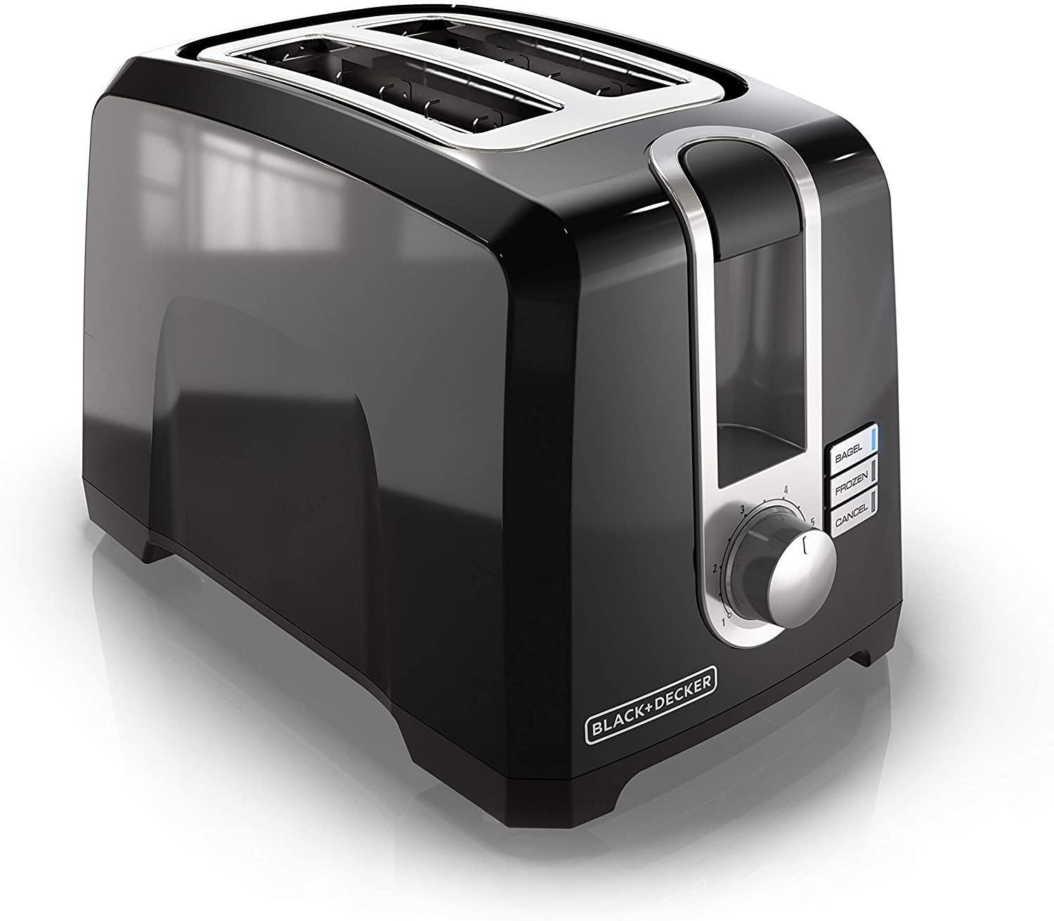 Black+Decker 2-Slice Toaster 