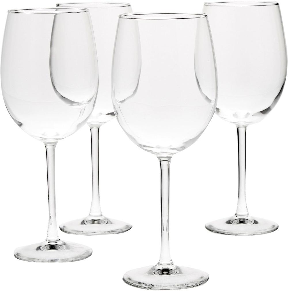 amazon basics all-purpose wine glasses - lead-free