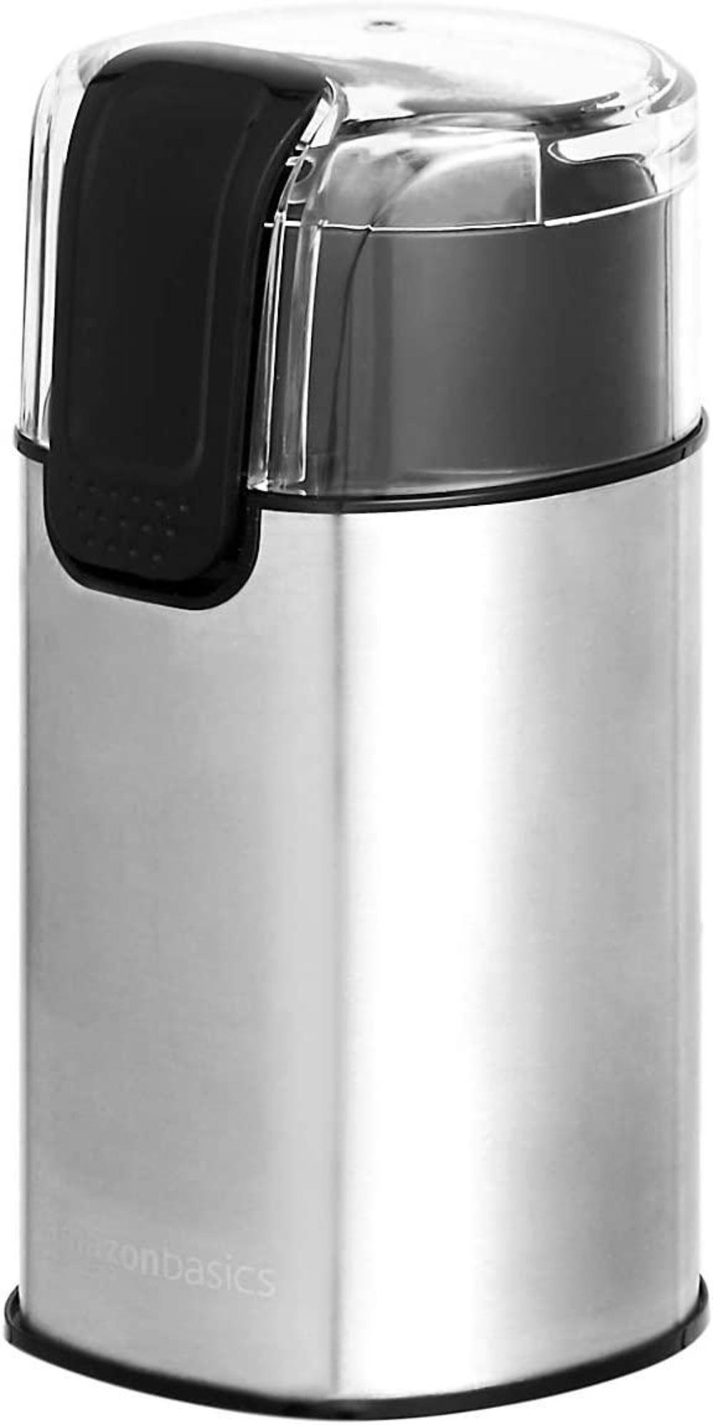 amazon basics coffee bean grinder - lightweight