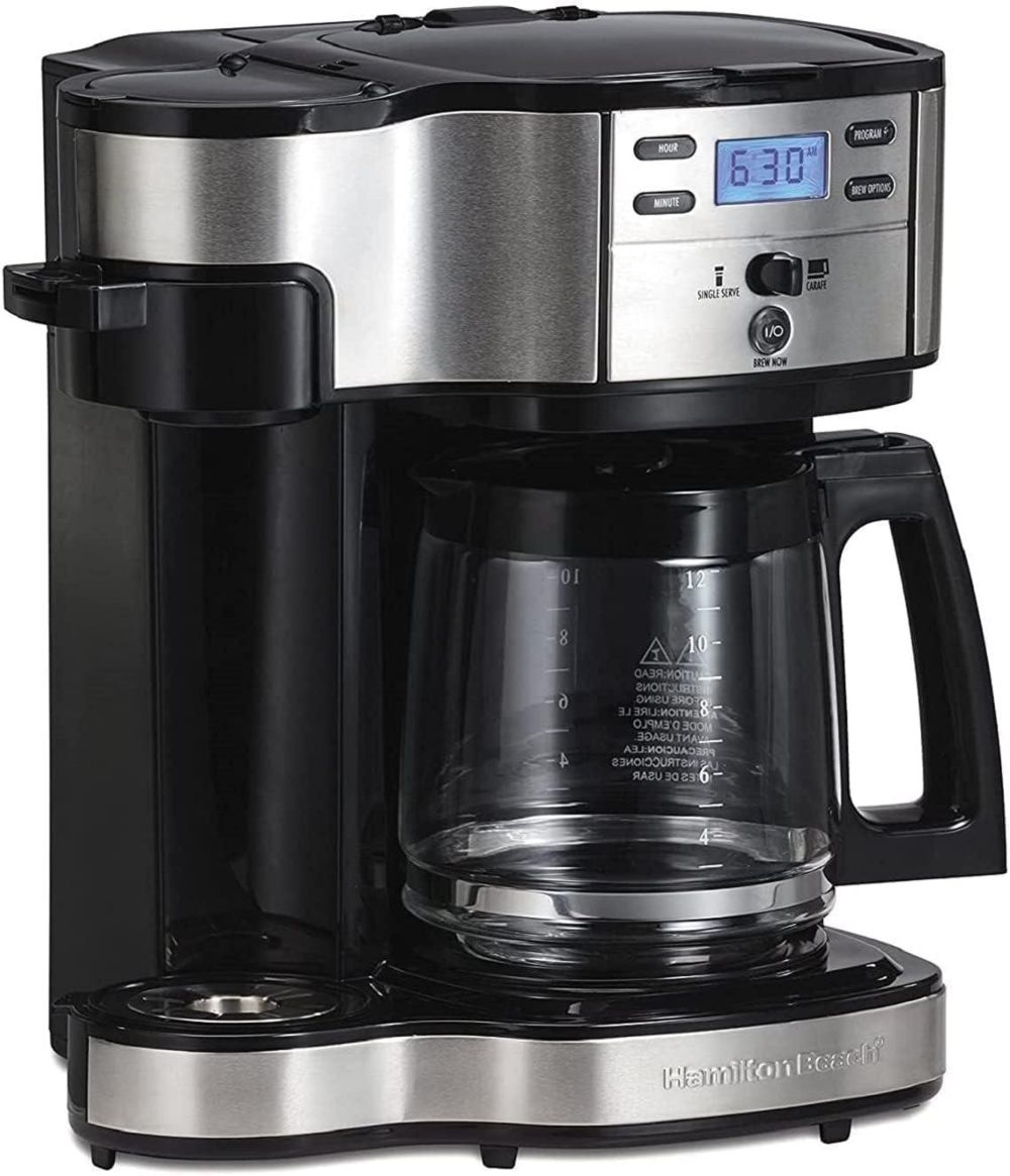 hamilton beach 2-way drip coffee maker - best single-serve coffee maker