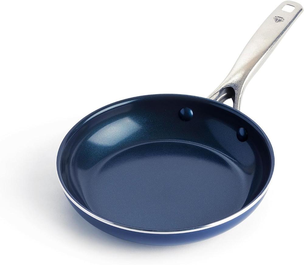 blue diamond non-stick frying pan - tough aluminum