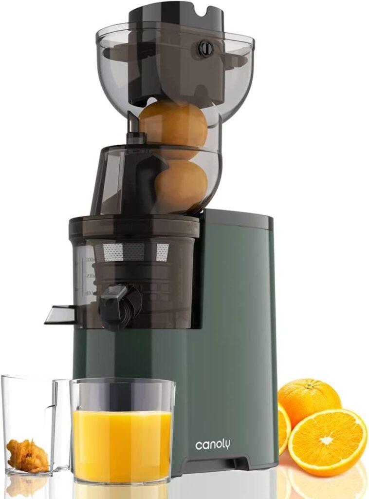canoly masticating juicer - larger spiral auger