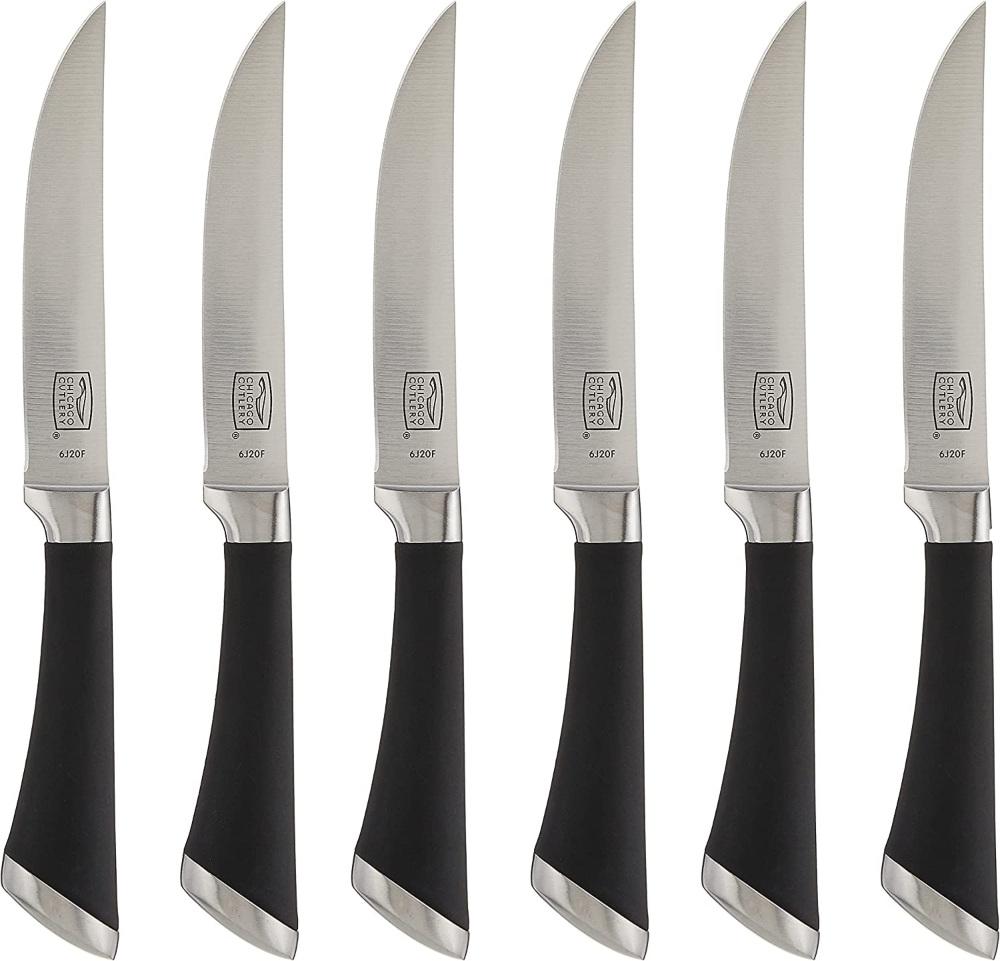 chicago cutlery fusion steak knife set - long-lasting