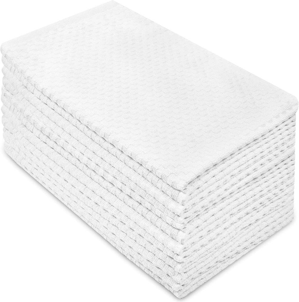 cotton craft euro café kitchen towels - stylish