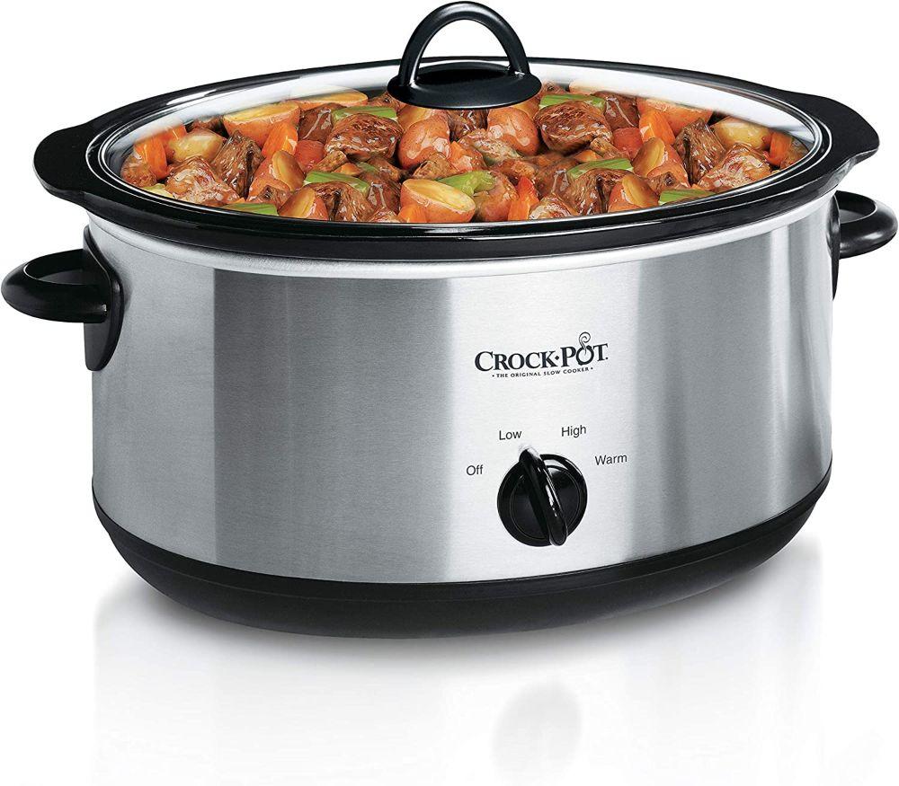 crock-pot 7 quart manual slow cooker - easy to clean