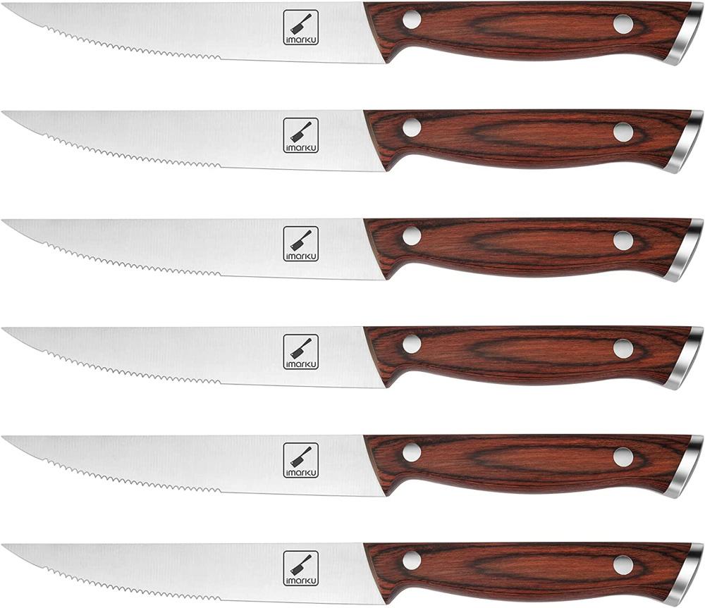 imarku steak knives - professional quality steak knives