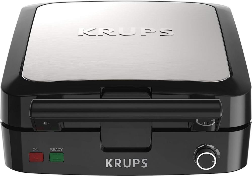 krups stainless steel waffle maker - no guess work