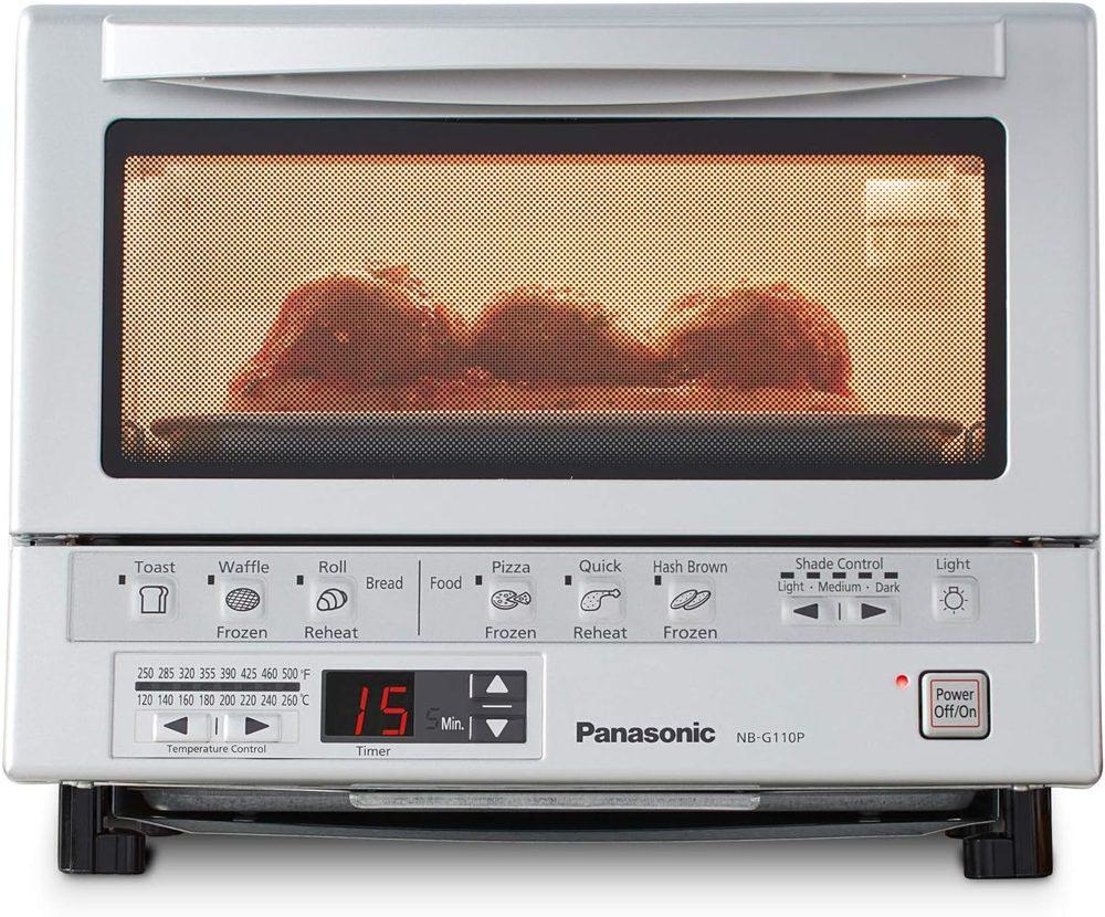 panasonic toaster oven - compact design