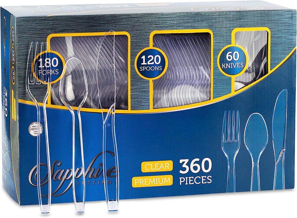 party bargains disposable cutlery set - durable