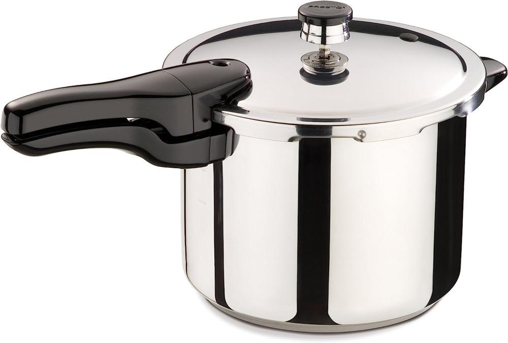 presto 6-quart stainless steel pressure cooker - cover lock indicator