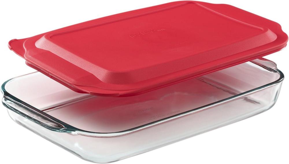 pyrex 4.8-qt oblong baking dish - dishwasher safe