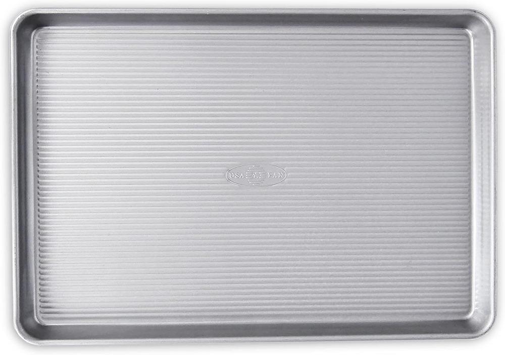 usa pan bakeware half sheet pan - warp resistant