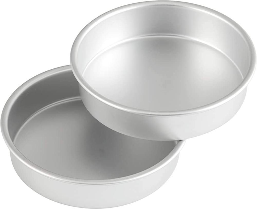 wilton aluminum cake pan set - even heating