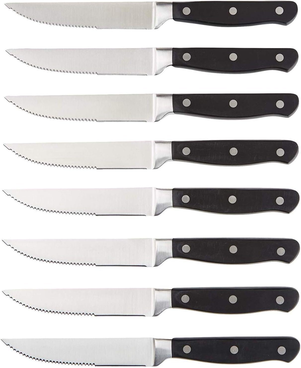 Amazon Basics 8-Piece Steak Knife Set
