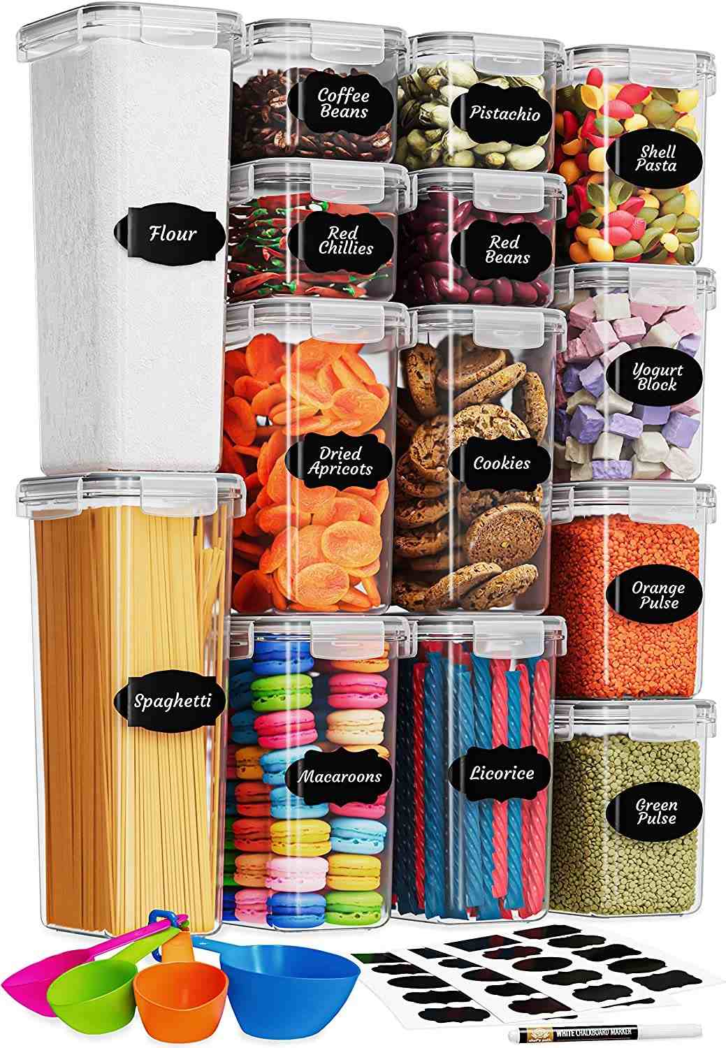 Chef's Airtight Food Storage Containers