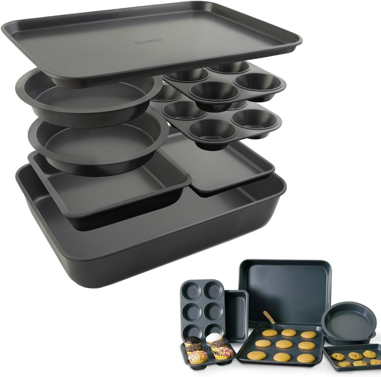 Elbee Home Nonstick Baking Set