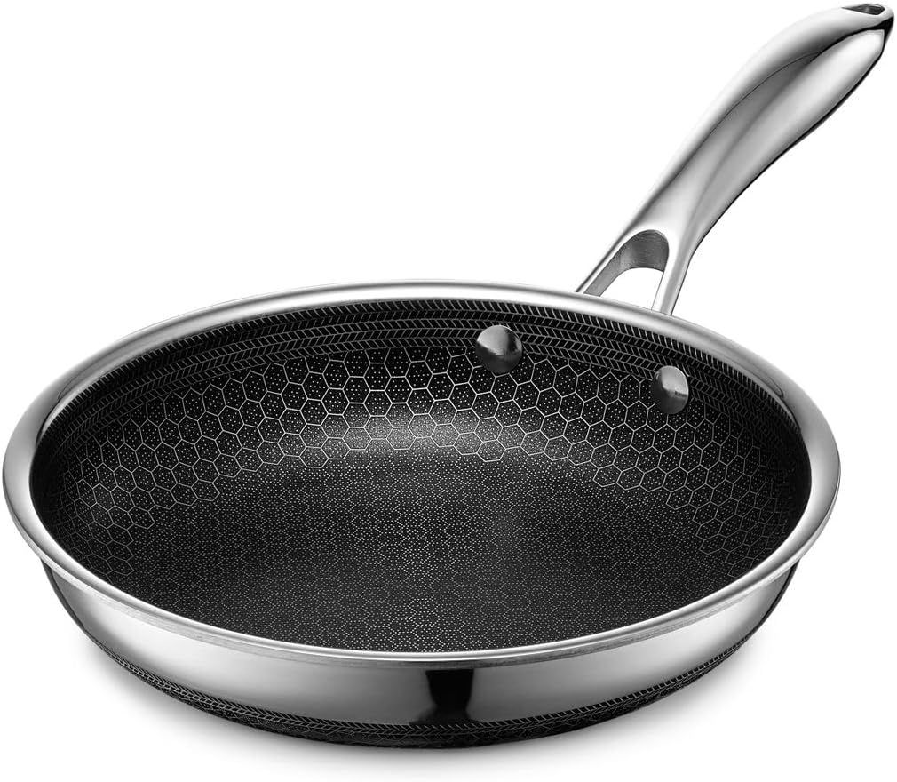 HexClad Stainless Steel Saute Pan