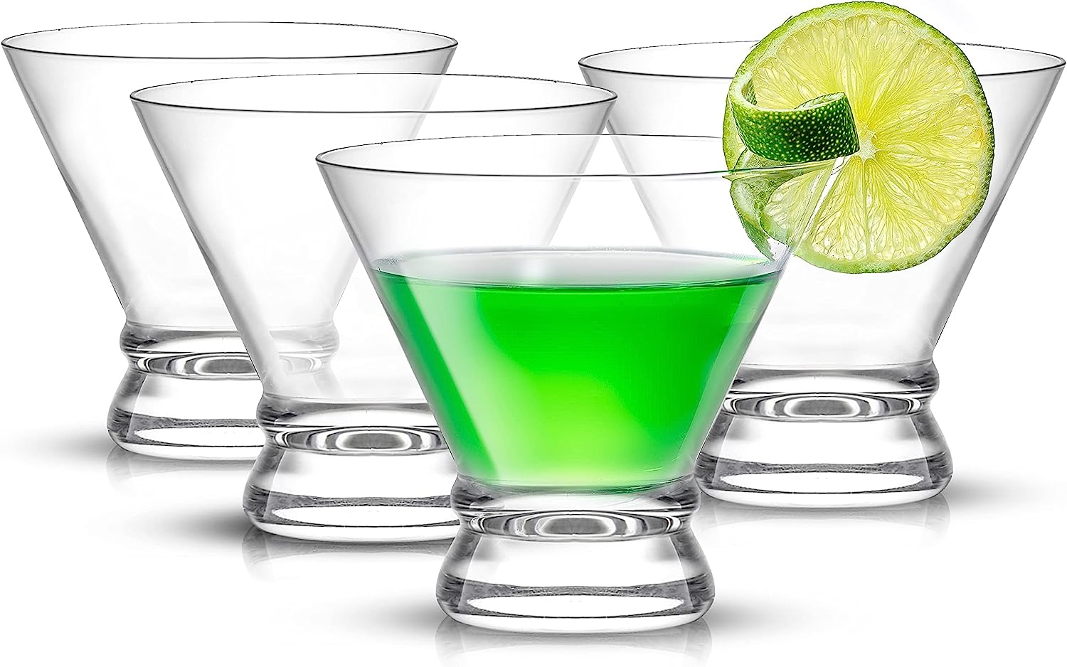 JoyJolt Martini Cocktail Glasses