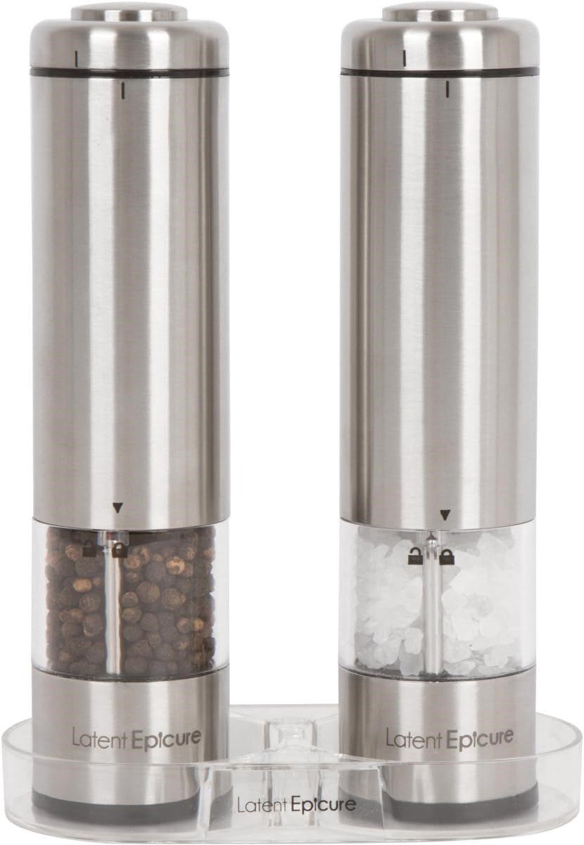 Latent Epicure Salt and Pepper Grinder Set