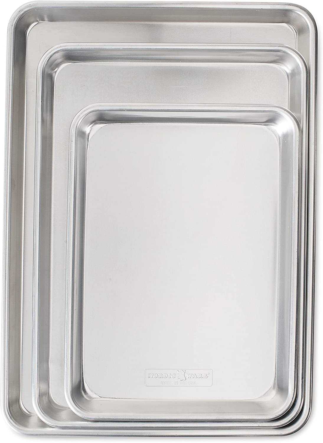 Nordic Ware 3 Piece Baking Sheet Set