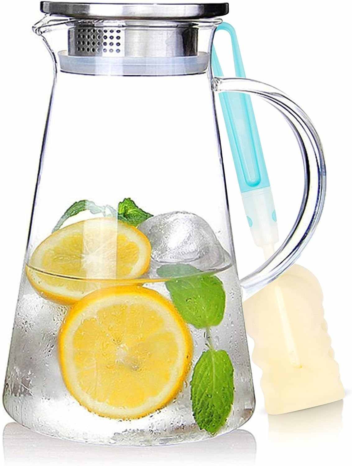 SUSTEAS Glass Pitcher