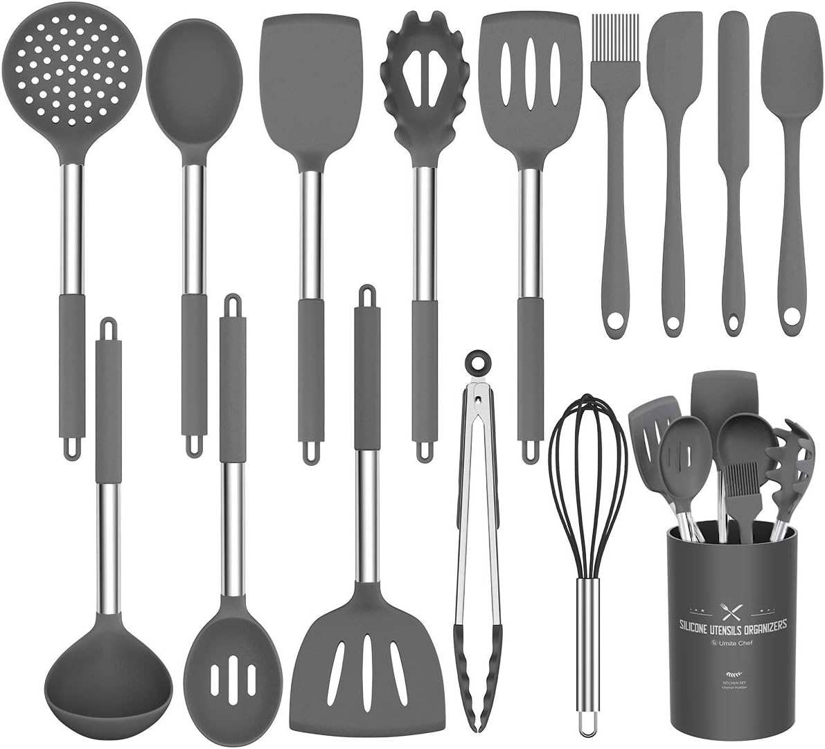Umite Chef Silicone Cooking Utensil Set