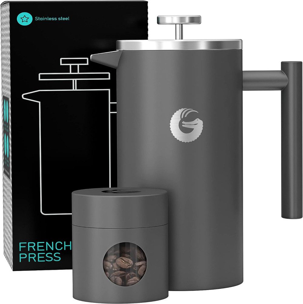 coffee gator french press coffee maker - decent capacity