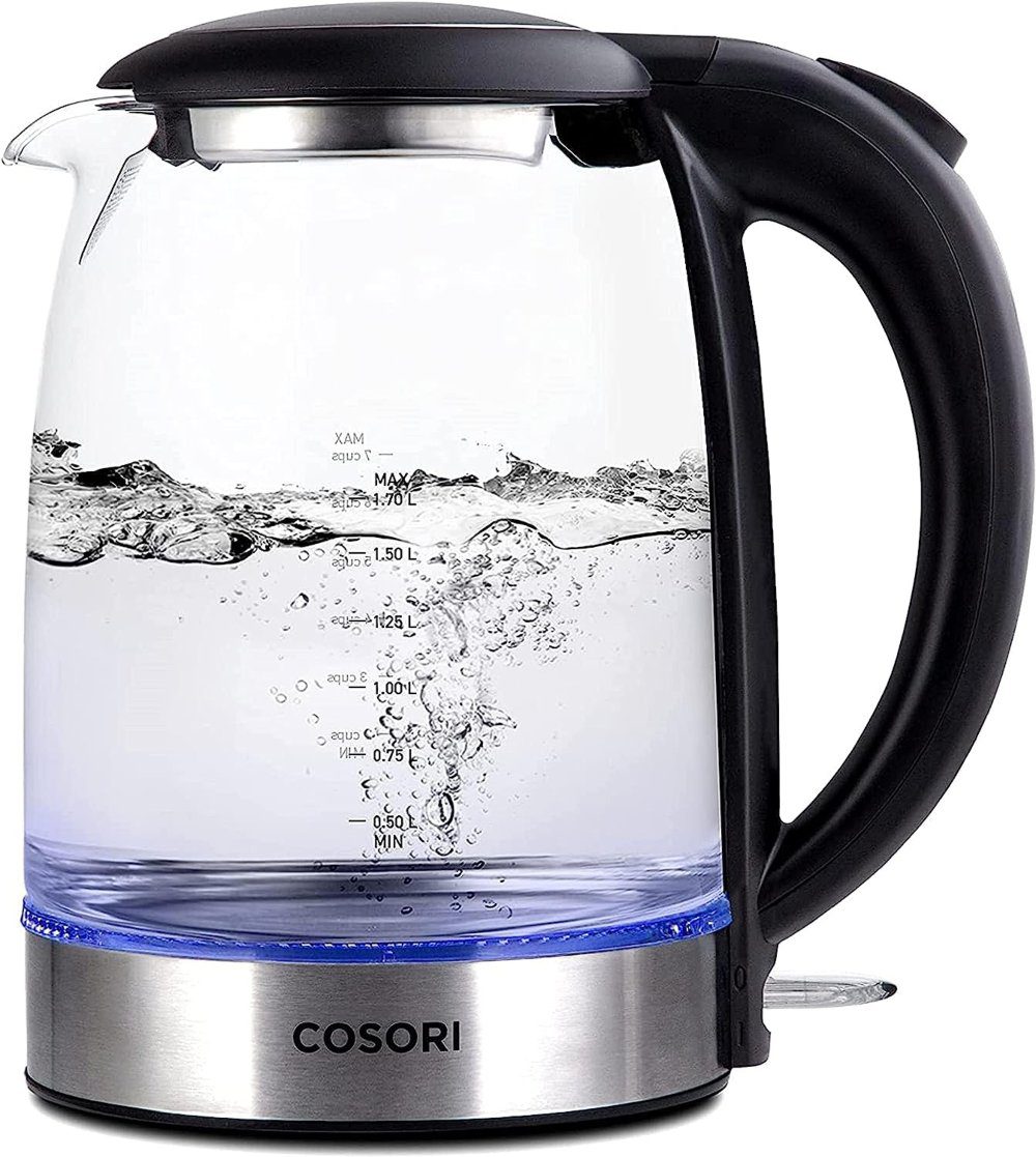 cosori electric tea kettle - automatic shut off