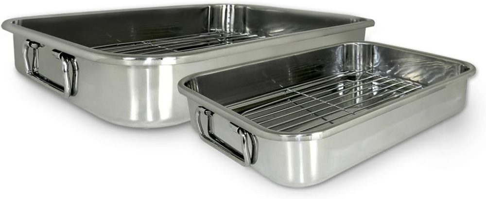 excelsteel cook pro roasting pan - best budget pan