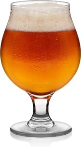 libbey classic belgian beer glasses - large capacity