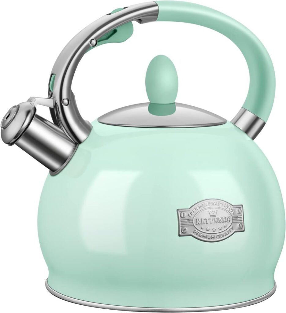 rettberg whistling tea kettle - excellent heat resistance