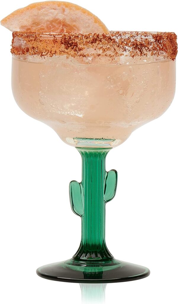 Libbey Cactus Margarita Glasses