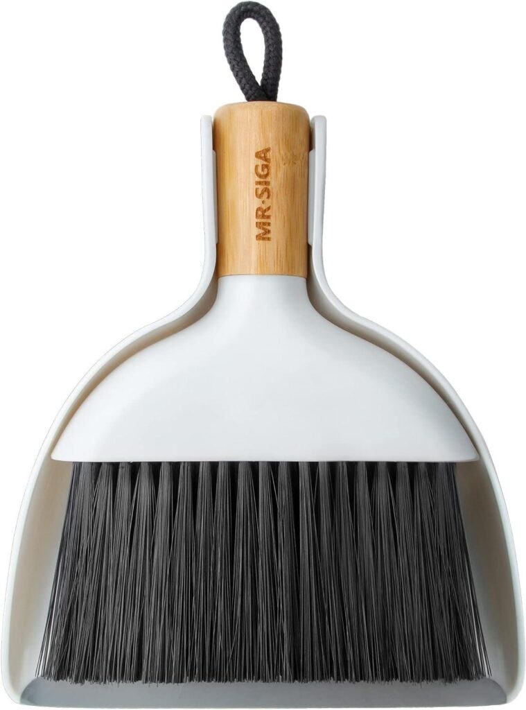 MR.SIGA Mini Dustpan and Brush Set