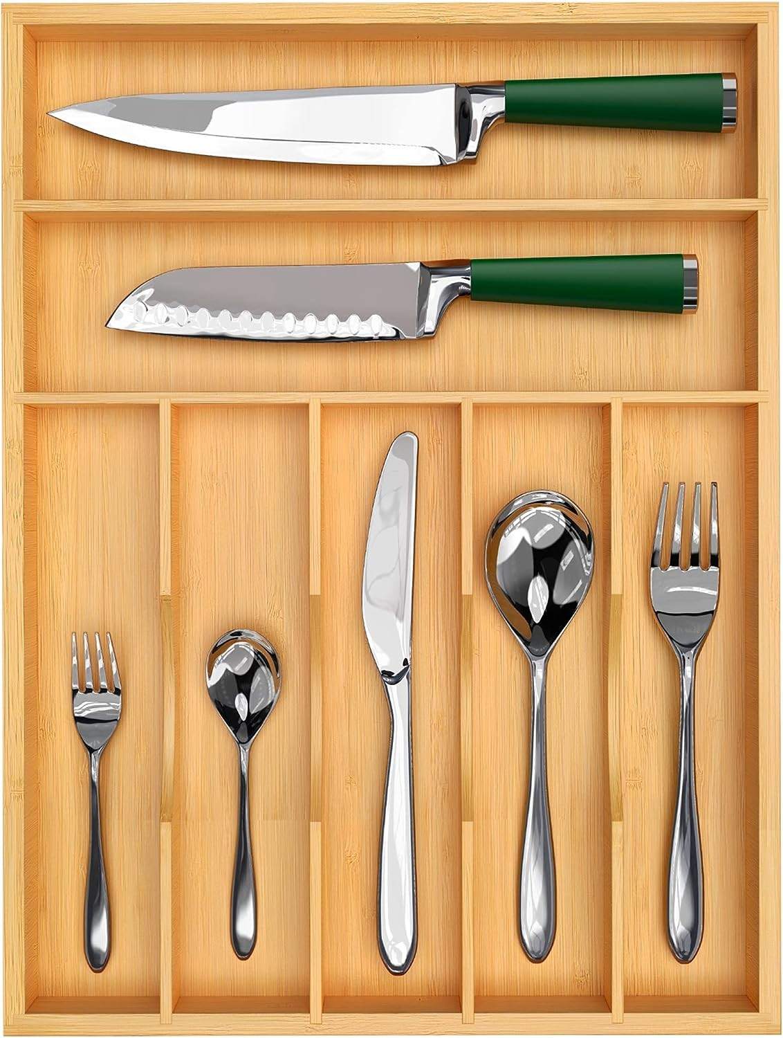 ROYAL CRAFT WOOD Luxury Bamboo Utensil Rack