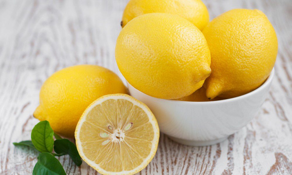 Cleaning with A Lemon Solution