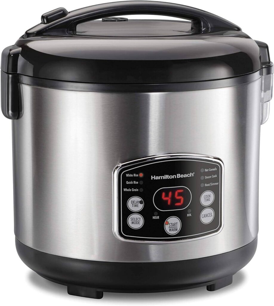 Best Rice Cookers of 2023: Rice So Good, You’ll Forget About Takeout! 11 Hamilton Beach Digital Programmable Rice Cooker