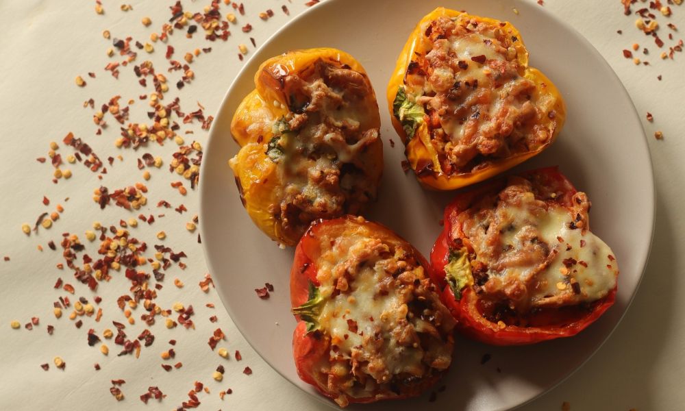 Air Fryer Stuffed Peppers
