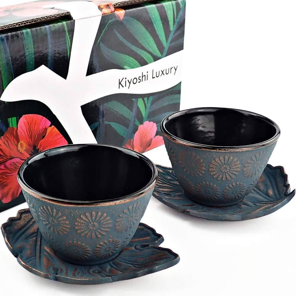 kiyoshi luxury japanese tea cups - lightweight