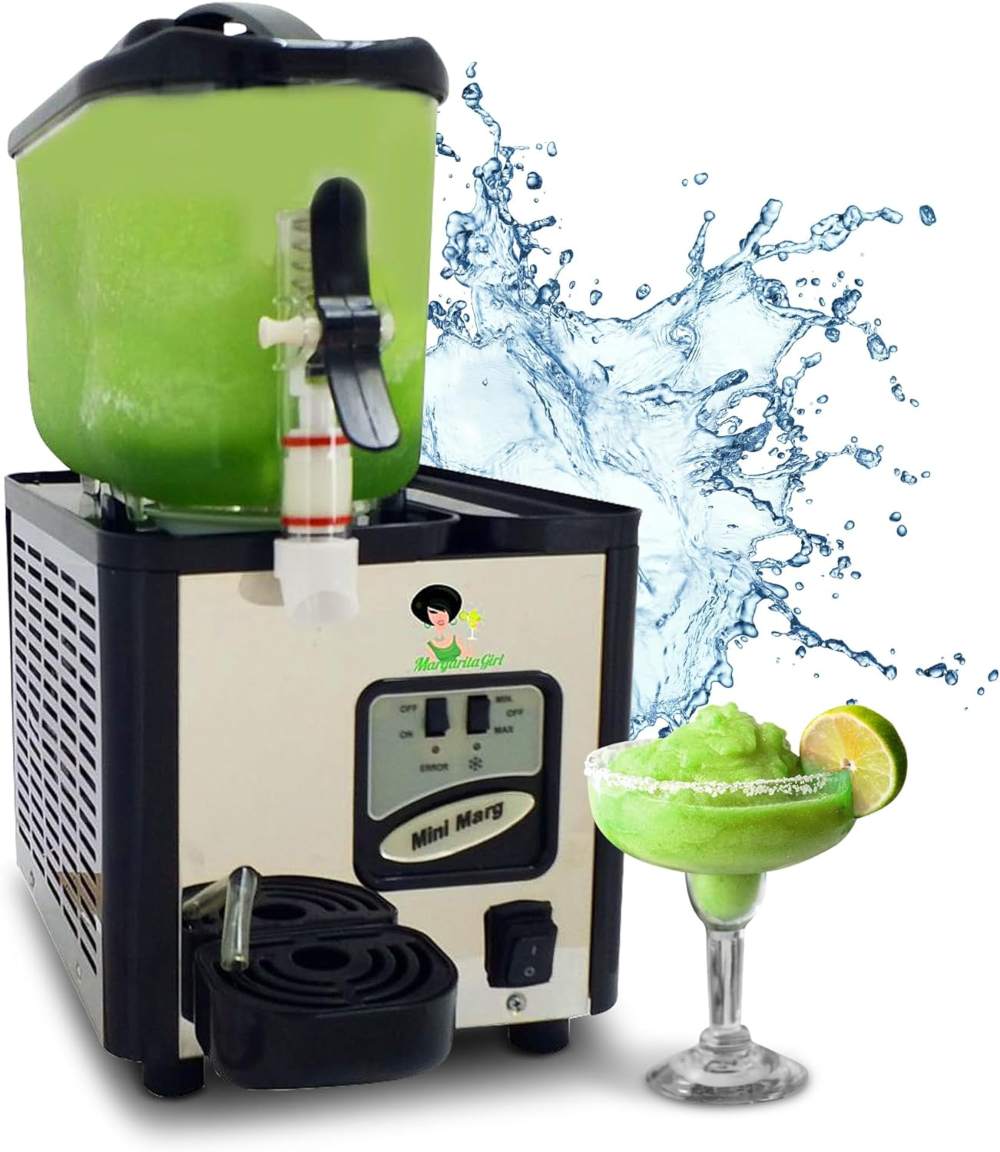 margarita girl single-bowl machine - easy to clean