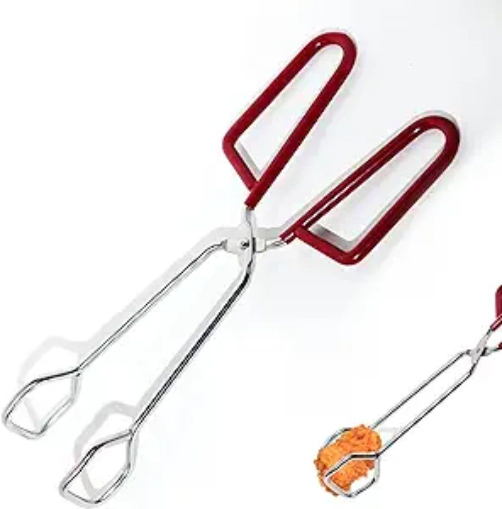 nutlet stainless steel scissor tongs - best value