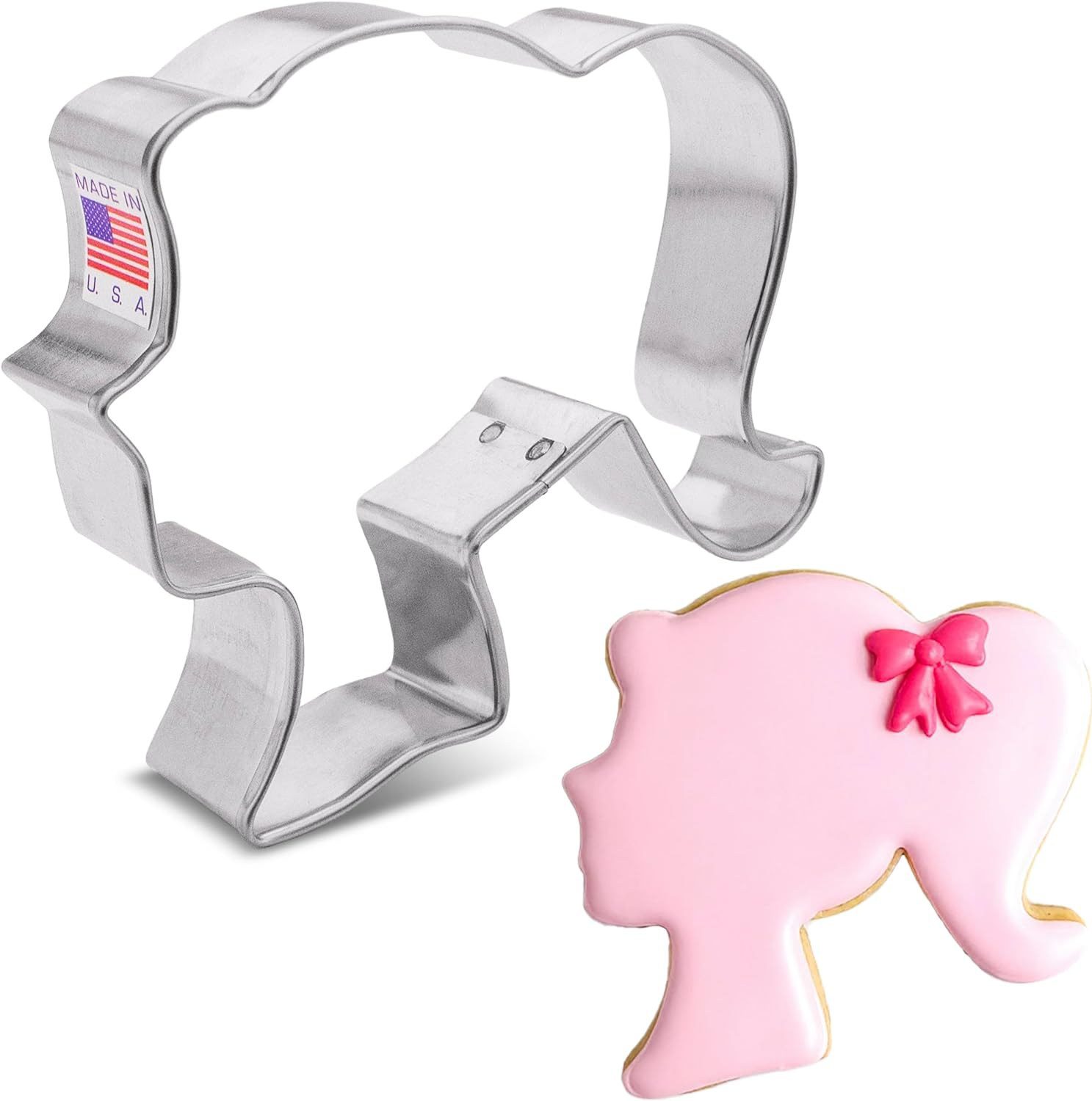 Ann Clark Doll Head Cookie Cutter