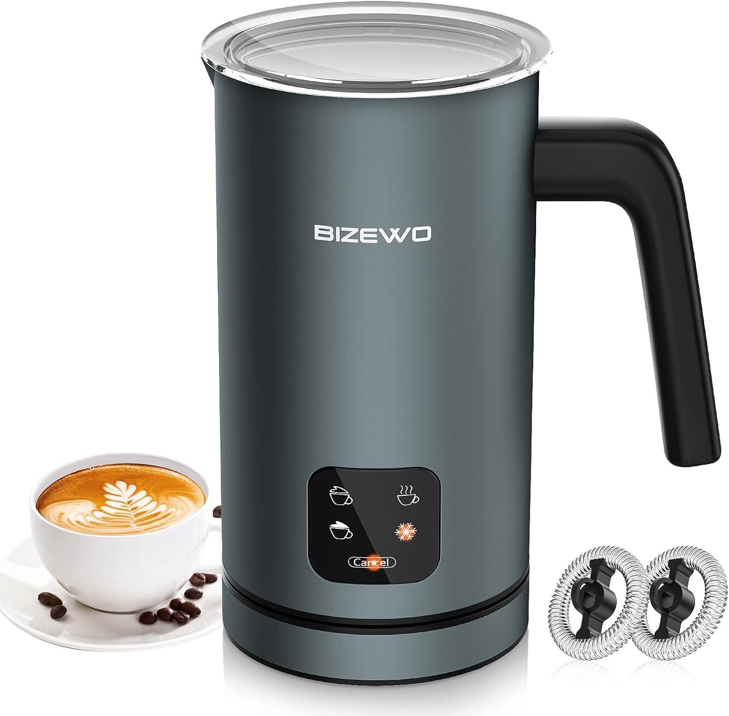 BIZEWO Milk Frother and Steamer