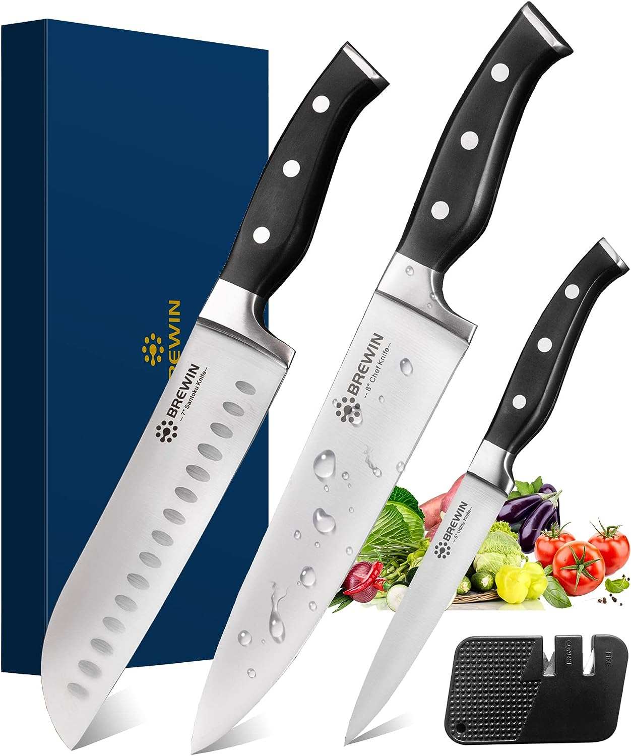 Brewin Professional Chef Knife Set