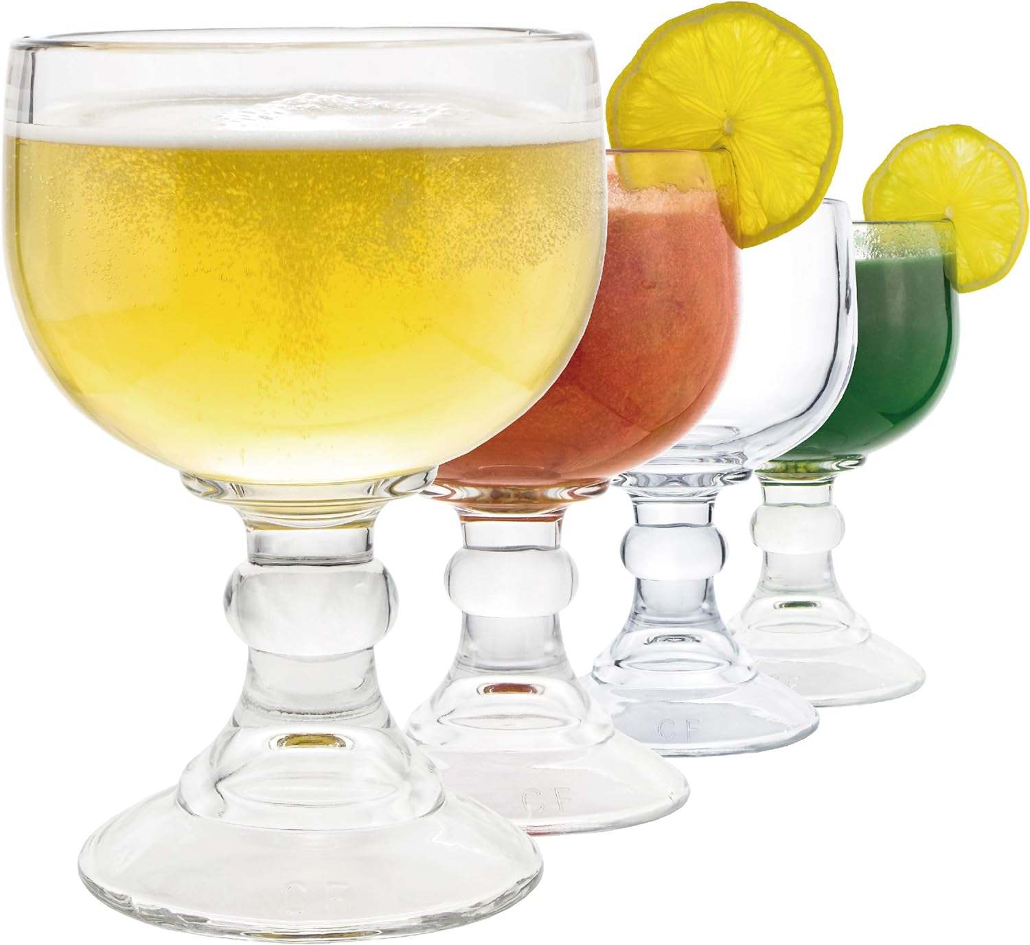Chefcaptain Schooner Margarita Glasses