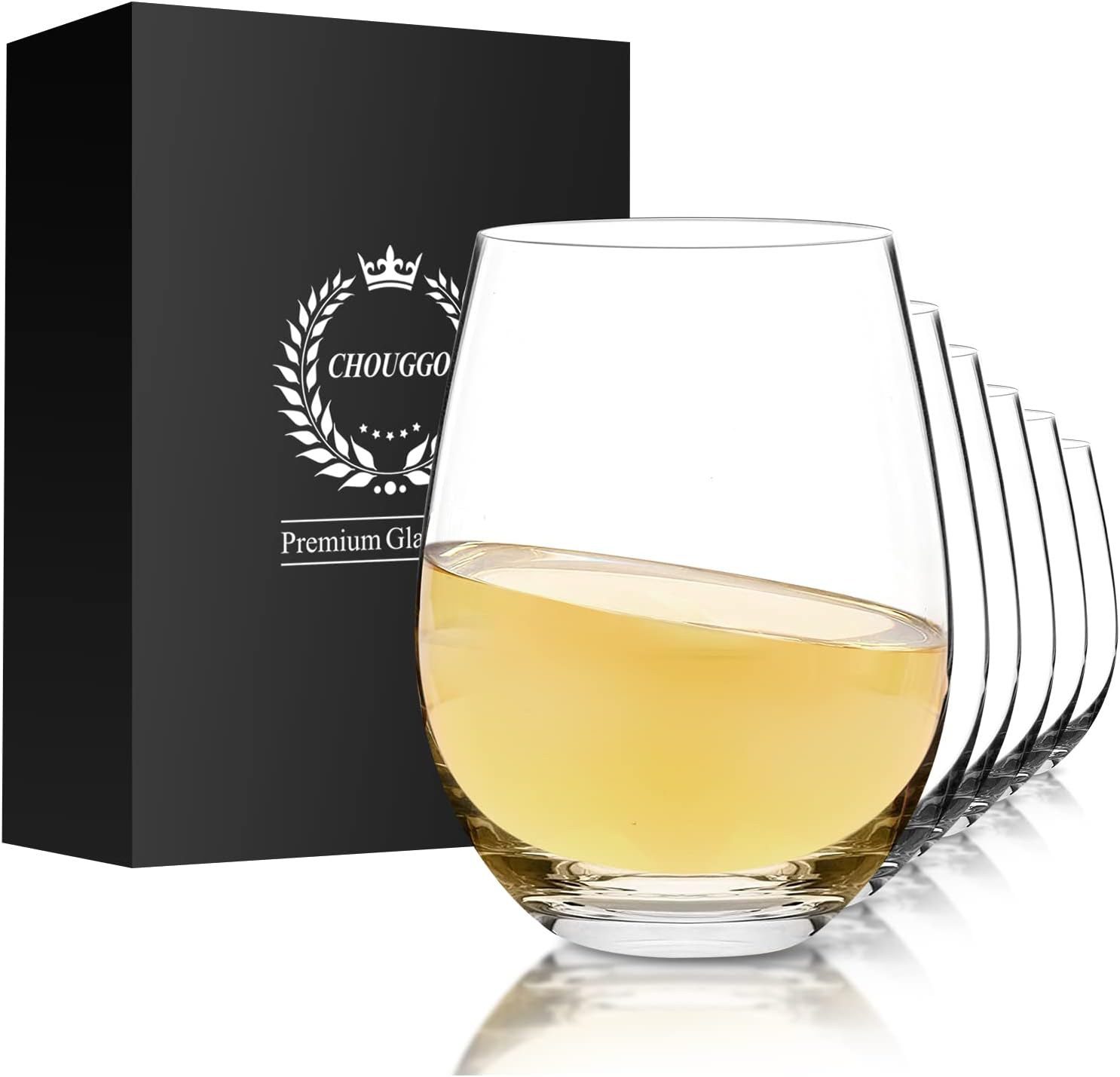 Chouggo Stemless Wine Glasses