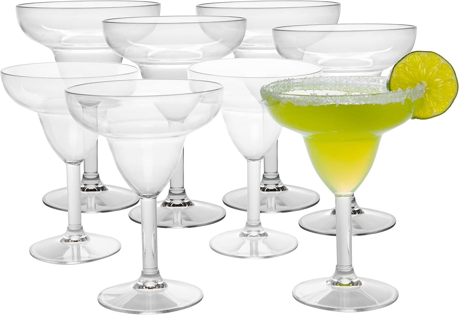 D'Eco Margarita Glasses