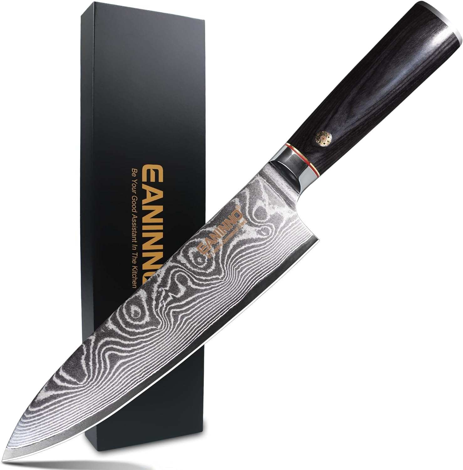 EANINNO Damascus Chef Knife