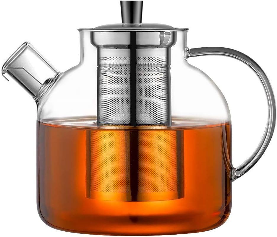 Ehugos Glass Teapot With Infuser