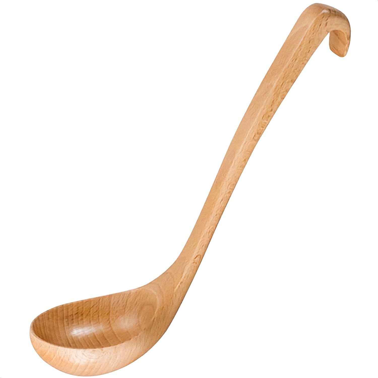 HYQO Soup Wooden Ladle