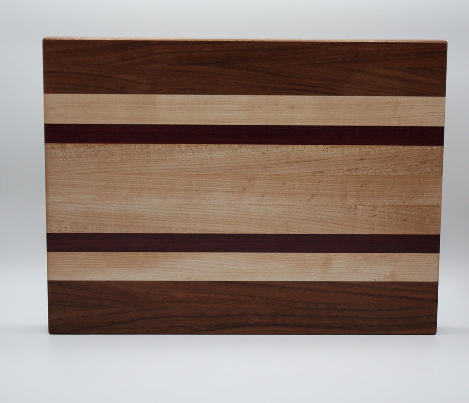 Handmade Handcrafted Edge-Grain Purple Heart Cutting Board